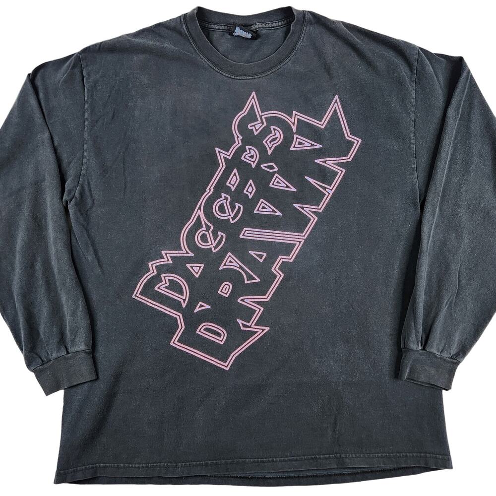 Daggers Drawn Long Sleeve T-Shirt Men's XL Black USA